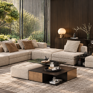Sereno luxury corner sofa by DecoPix