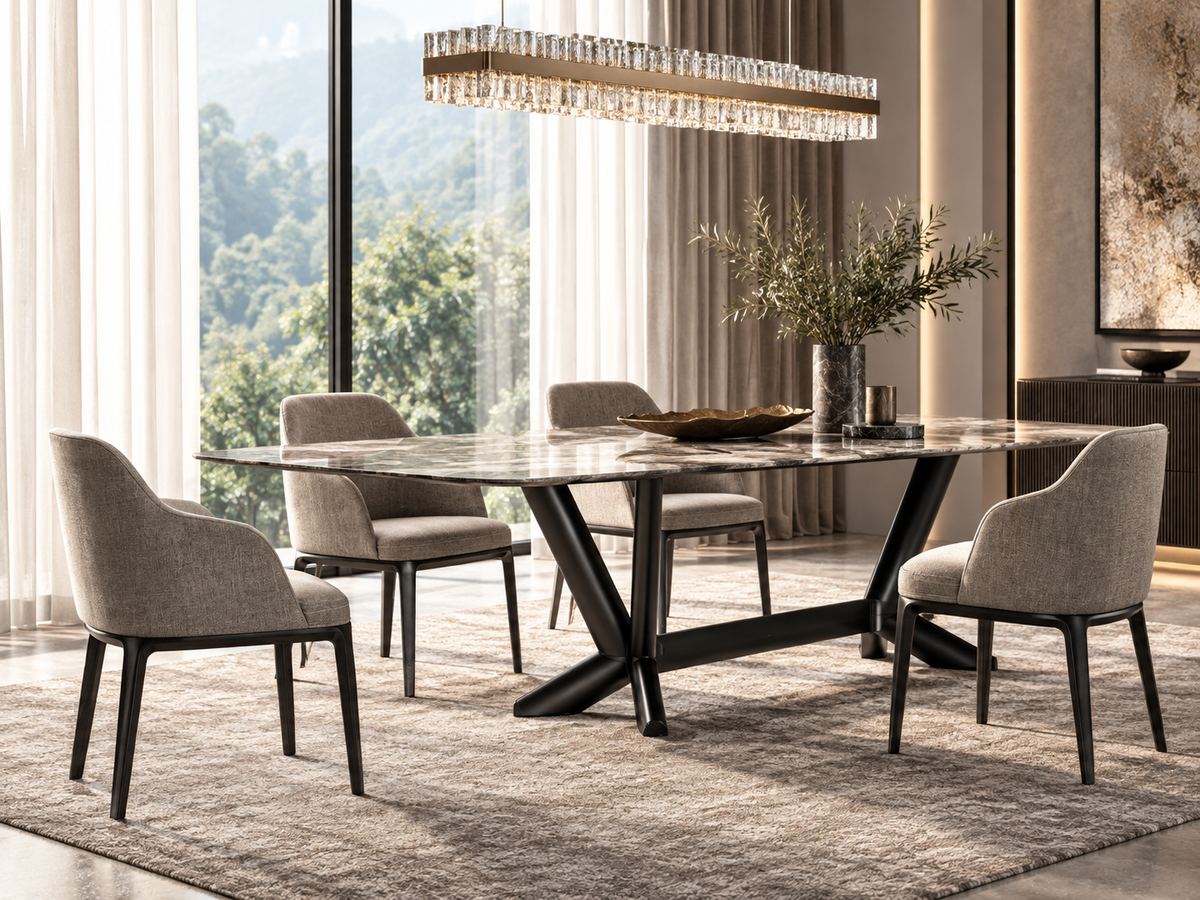 Sereno luxury dining table by DecoPix