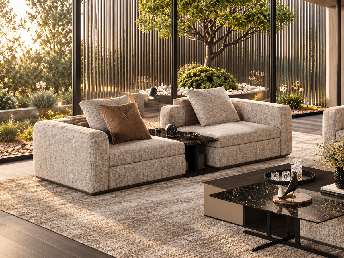 Sereno luxury sofa by DecoPix