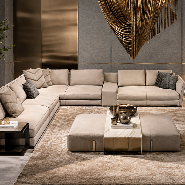 Viora luxury corner sofa by DecoPix