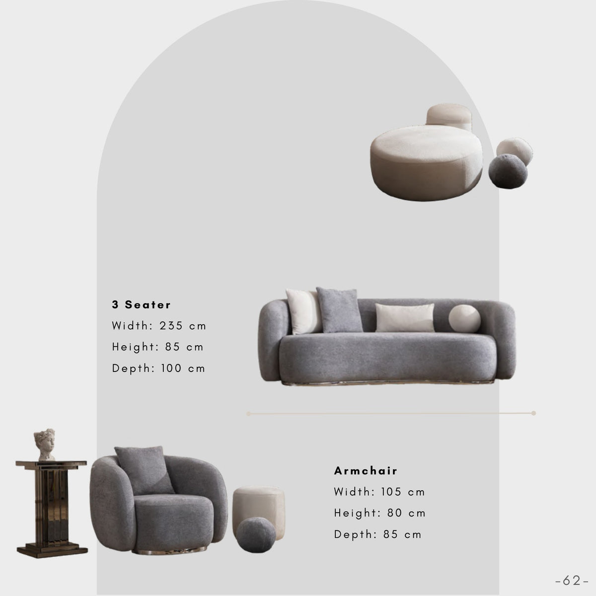 Aven catalogue specifications and component reference; PDF page 58