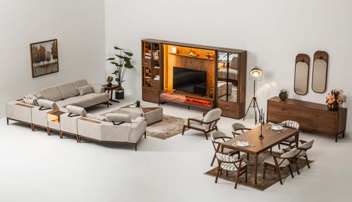 Boztas Aston Dining Room Set – full set