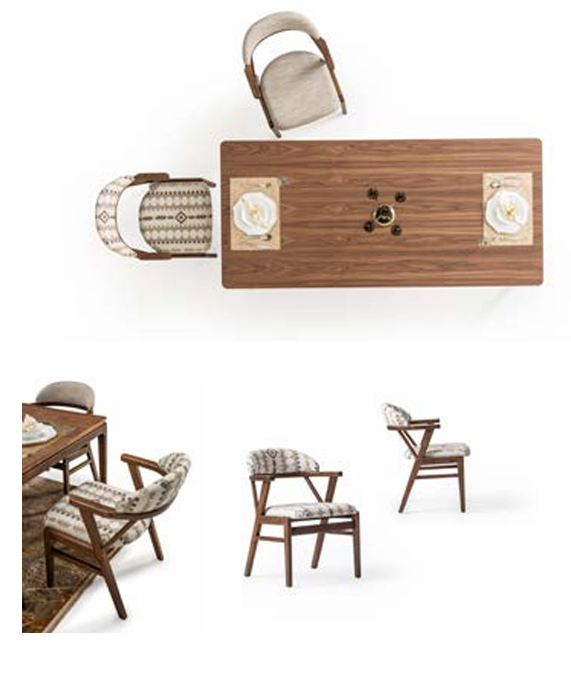 Boztas Aston Dining Room Set – table