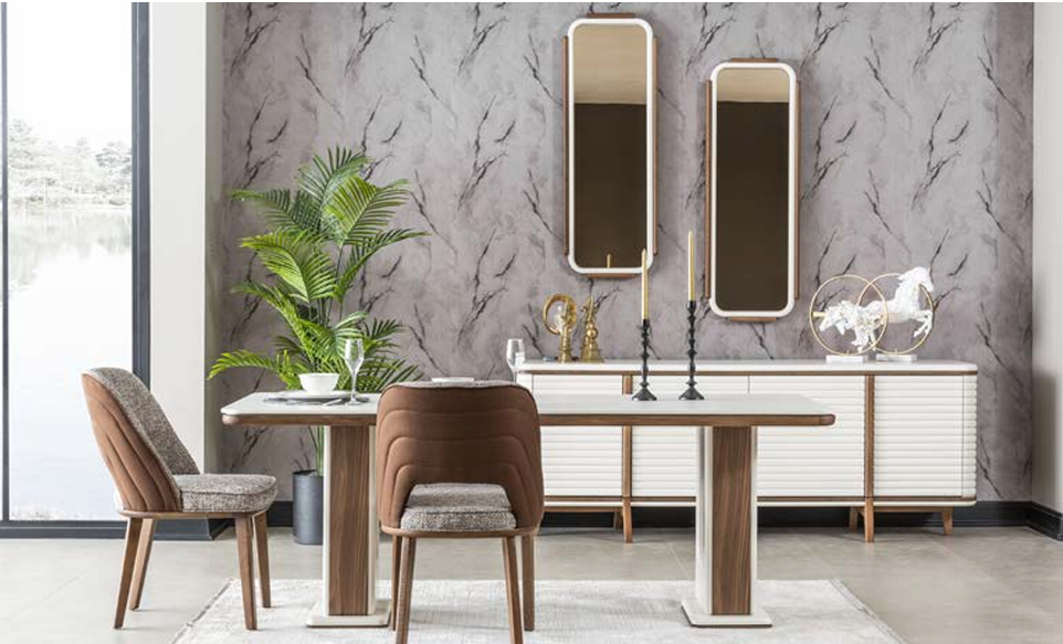 Boztas Bentlee Dining Room Set – table