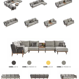 Boztas Bentlee Sofa Set – corner options
