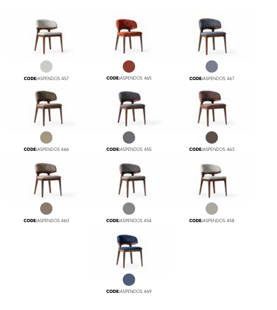 Boztas Cadillac Dining Room Set – chair colors