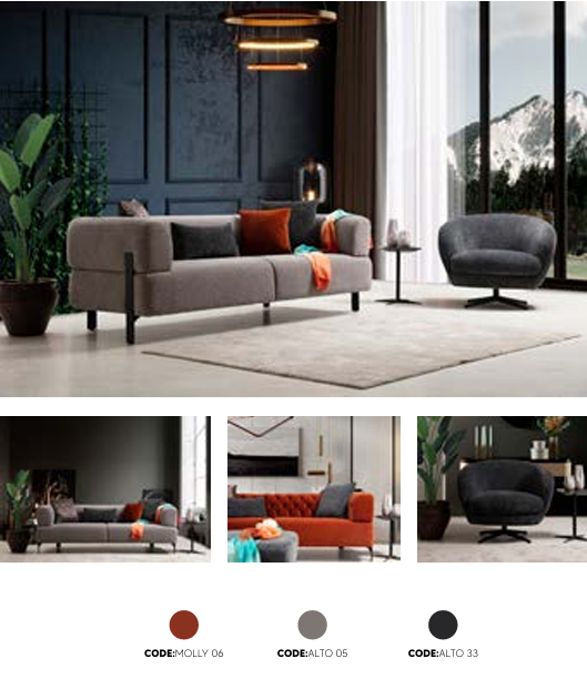Boztas Cratos Sofa Set – fabric