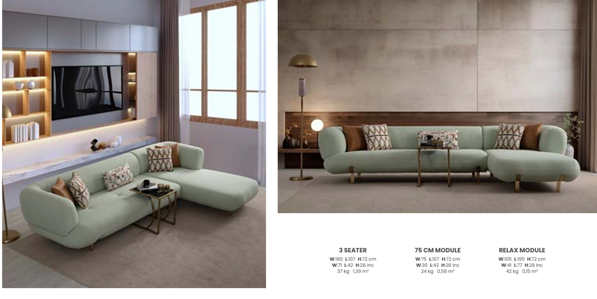 Boztas Manetti Corner Sofa Set – relax options