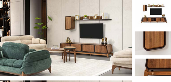 Boztas Mustang Sofa Set – tv unit