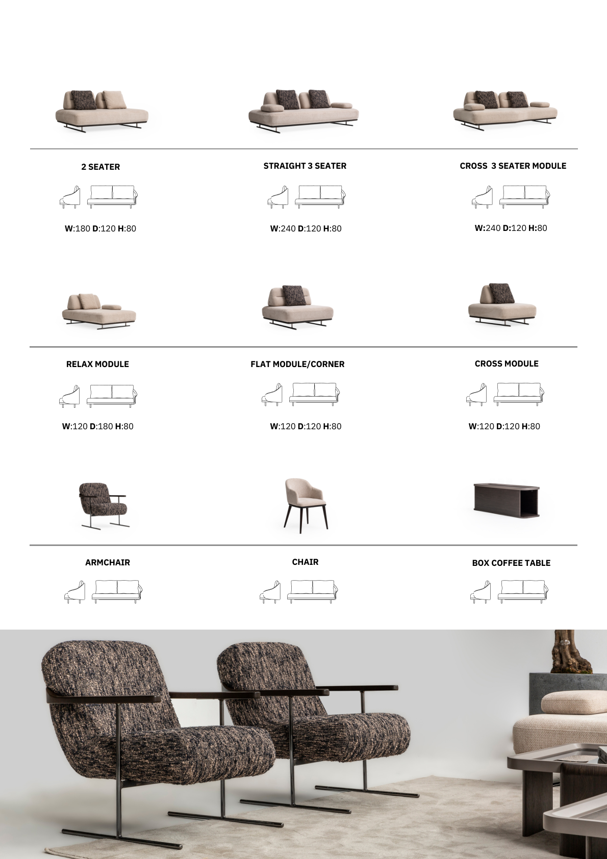 Arlo catalogue specifications, page 2
