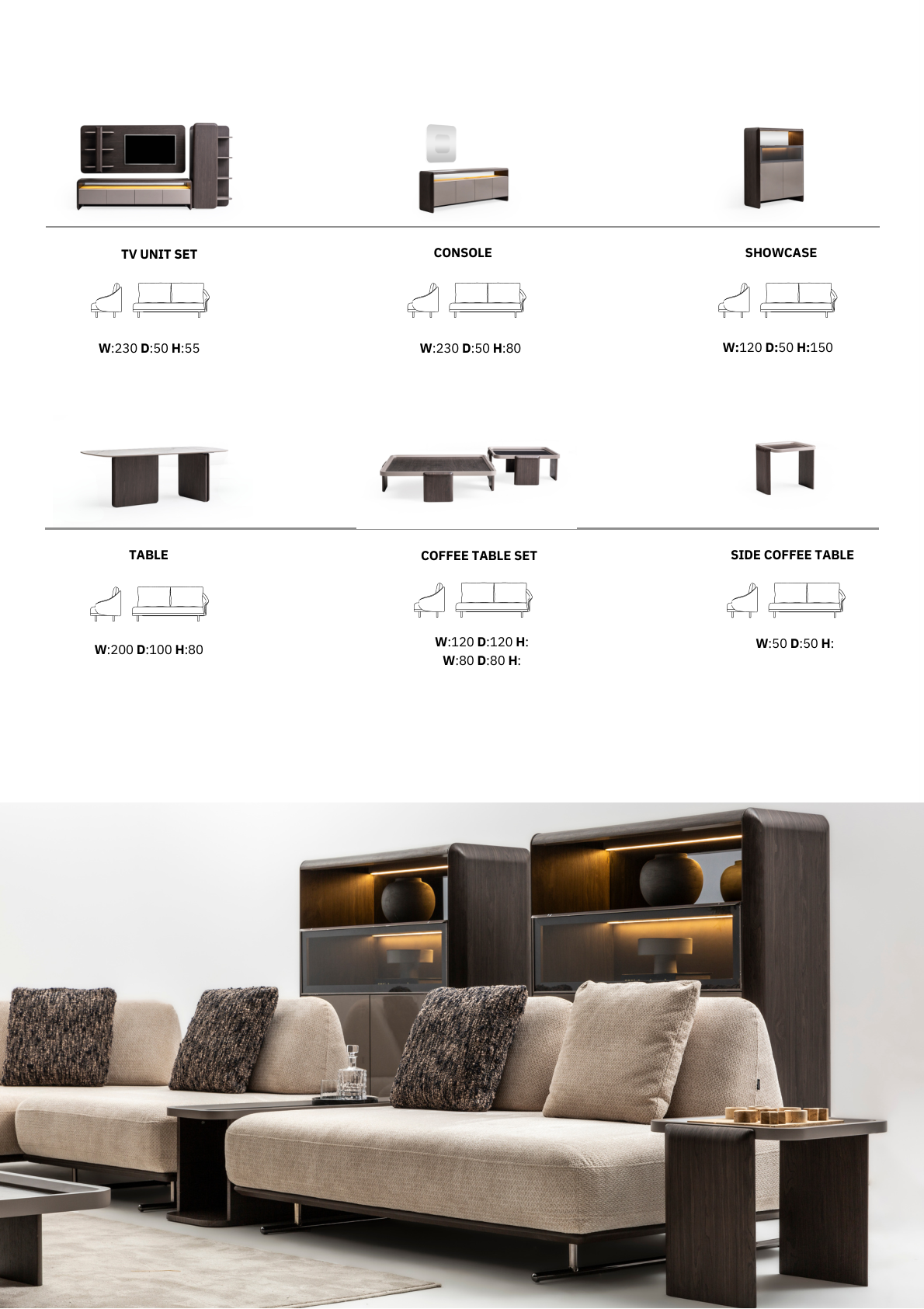 Arlo catalogue specifications, page 3