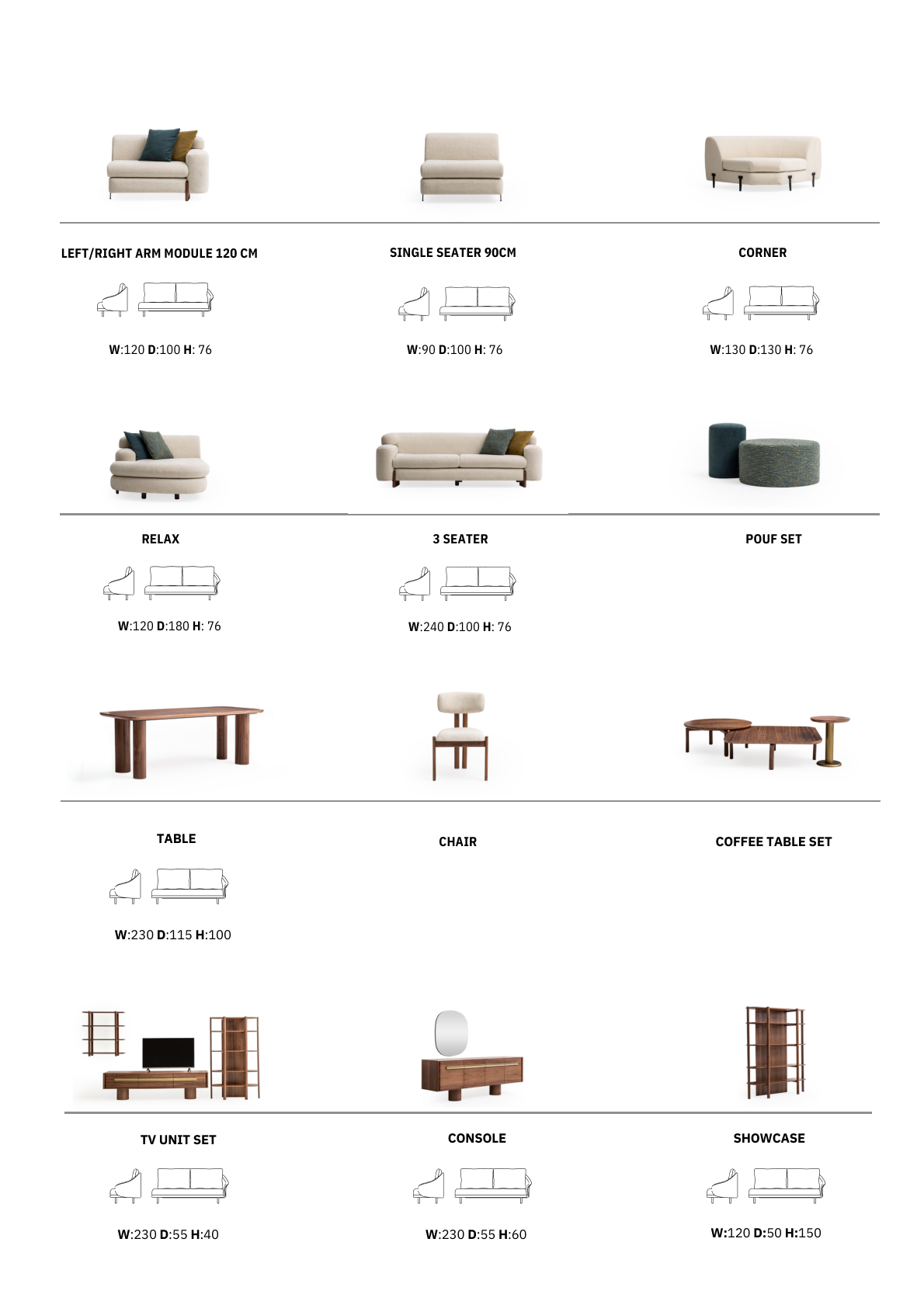 Nola catalogue specifications, page 6