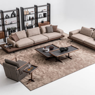Cora catalogue living room scene featuring the armchair
