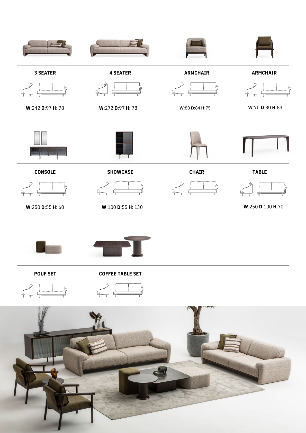 Alba catalogue specifications, page 21