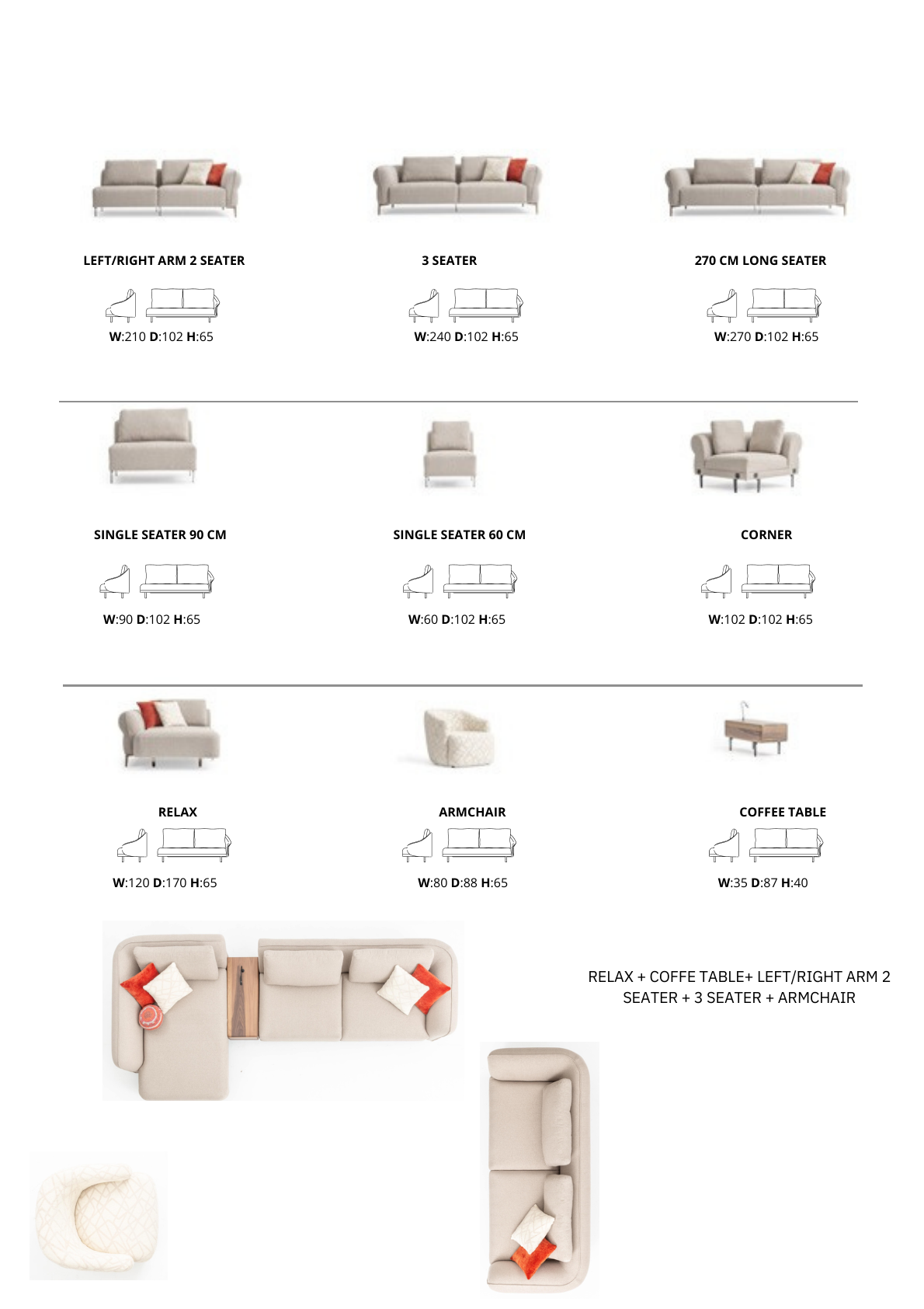 Sora catalogue specifications, page 28