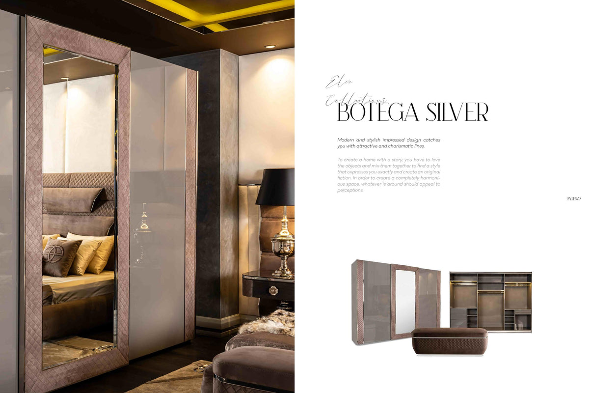 Botega Silver Bedroom Set – Image 3