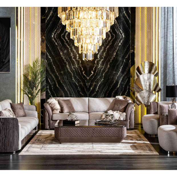 Botega Silver Sofa Set – Image 3