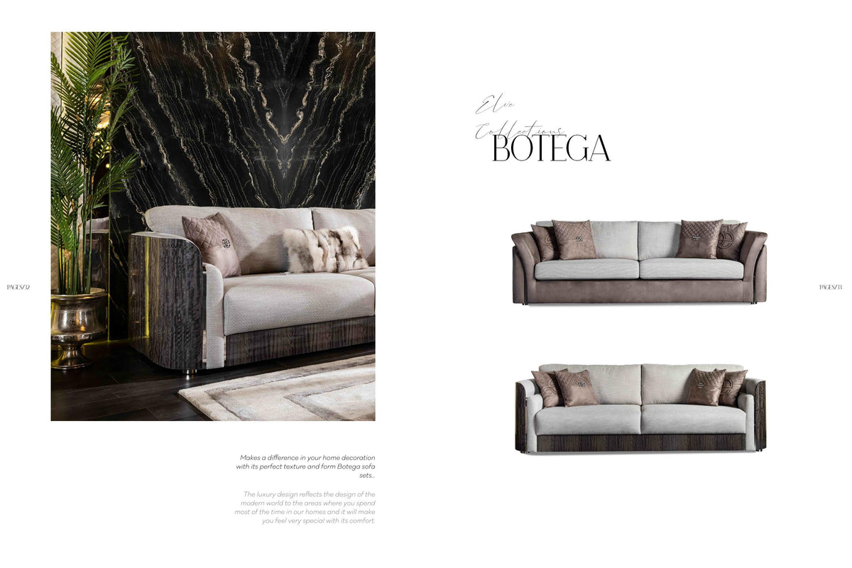 Botega Silver Sofa Set – Image 4
