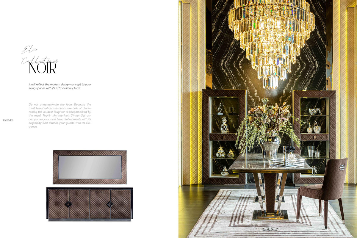 Noir Dining Room Set – Image 3