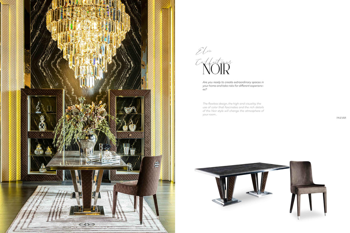 Noir Dining Room Set – Image 4