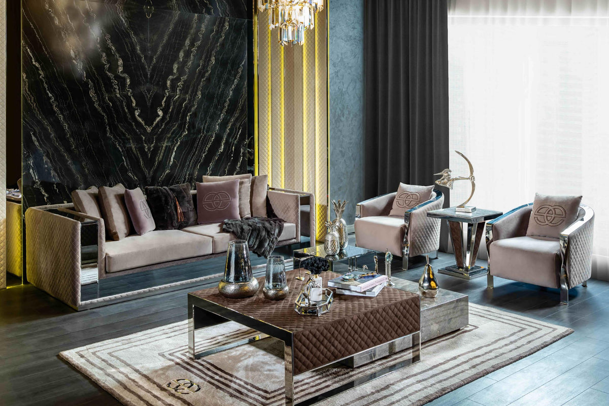 Noir Sofa Set – Image 4