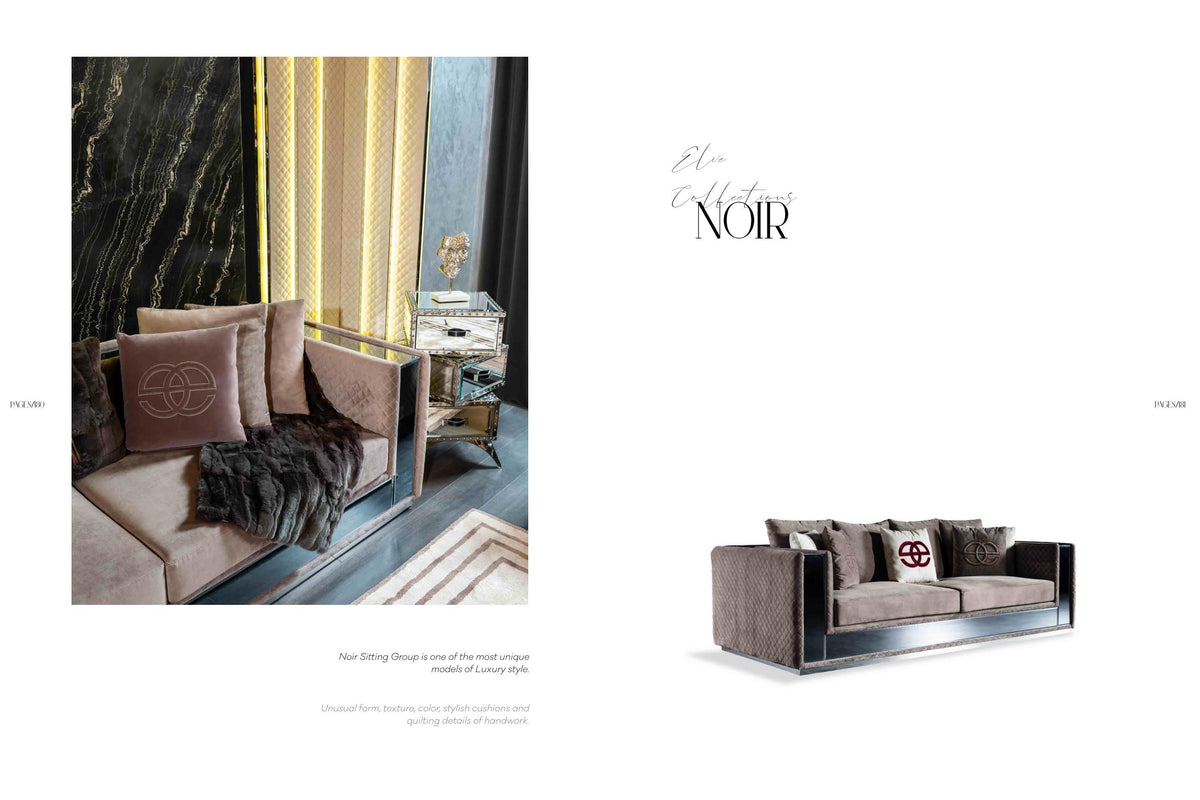 Noir Sofa Set – Image 5