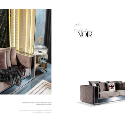 Noir Sofa Set – Image 5