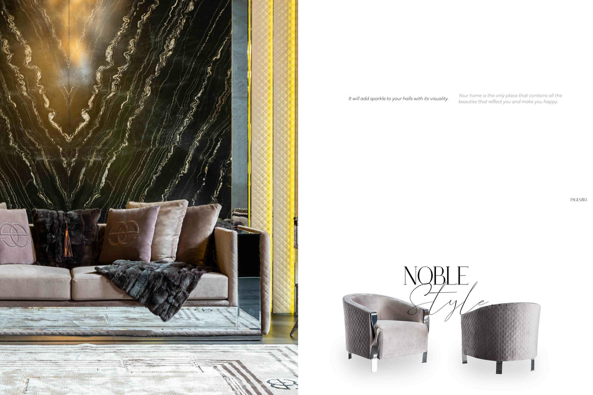 Noir Sofa Set – Image 6