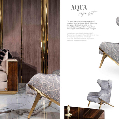 Aqua Sofa Set – Image 2