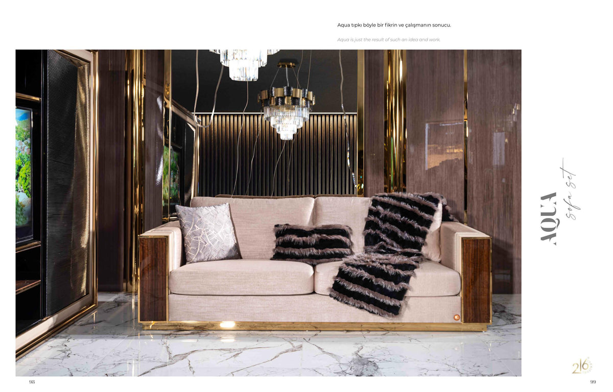 Aqua Sofa Set – Image 3