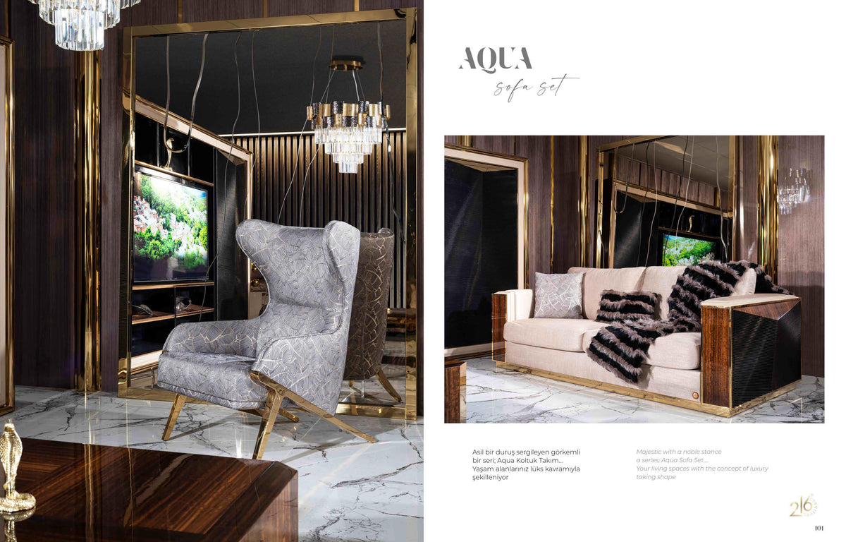 Aqua Sofa Set – Image 4