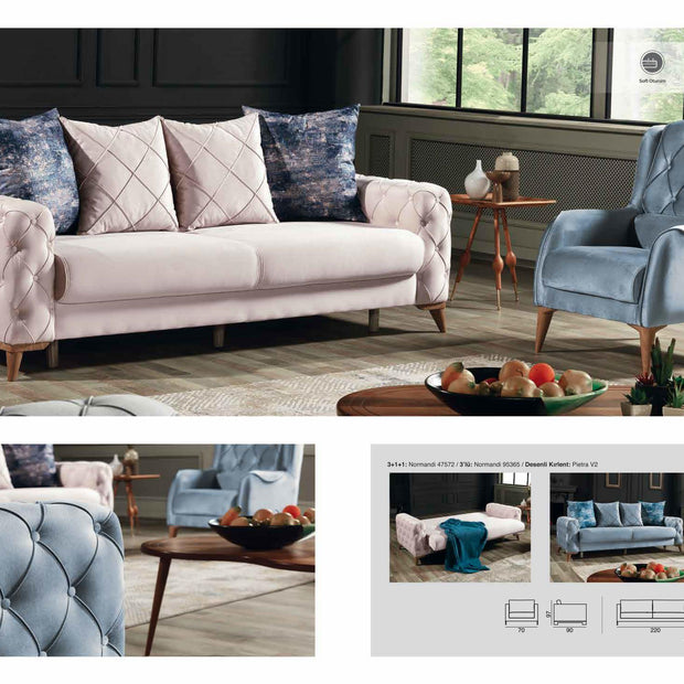 Ikom Sofa Set – Image 2