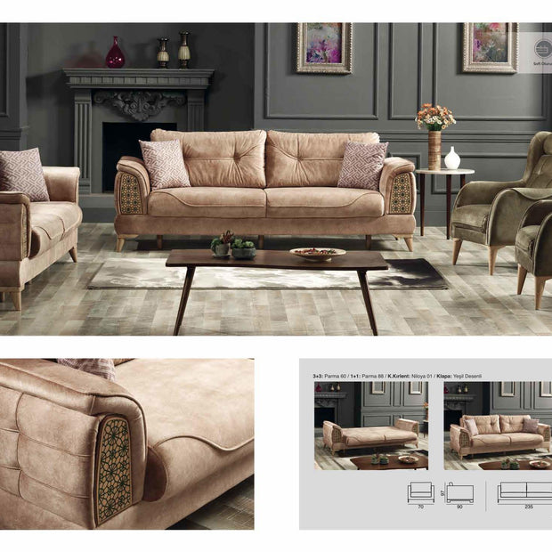 Lavanta Sofa Set – Image 2
