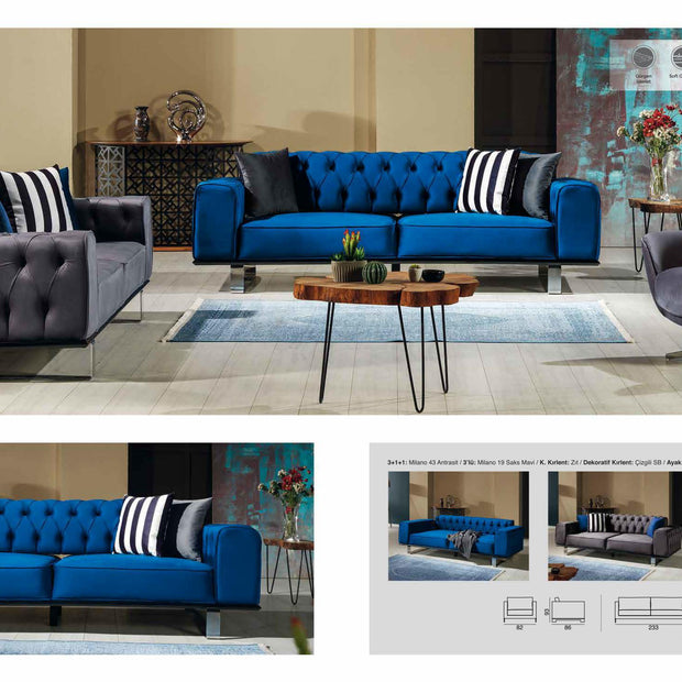 Loft Lix Sofa Set – Image 1