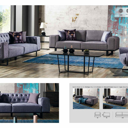 Loft Spor Sofa Set – Image 1