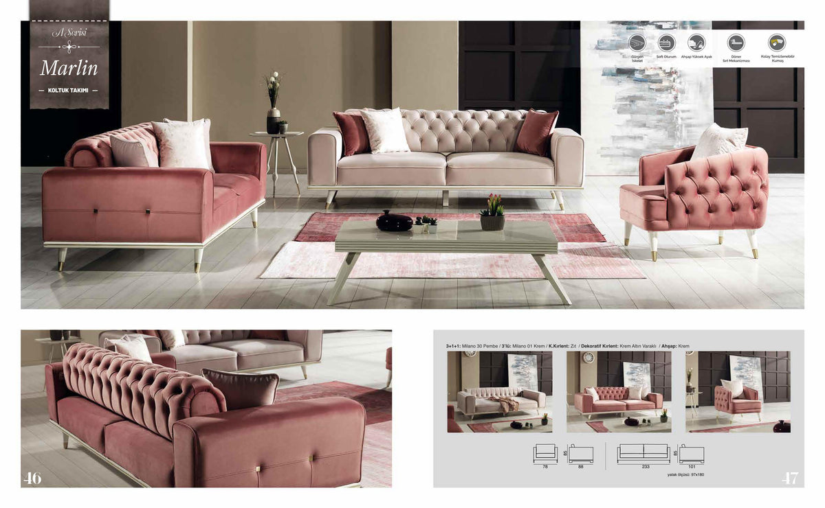Marlin Sofa Set – Image 2