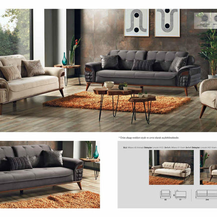 Olimpus Lix Sofa Set – Image 3