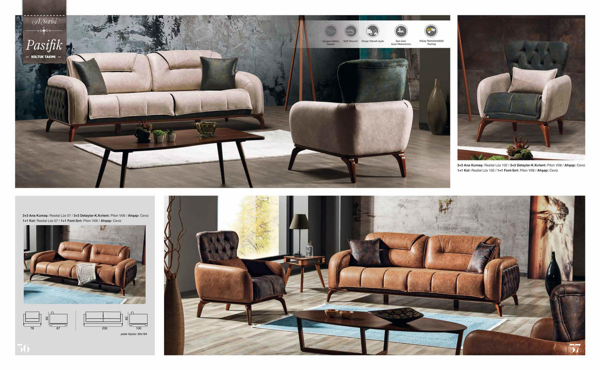 Pasifik Sofa Set – Image 2