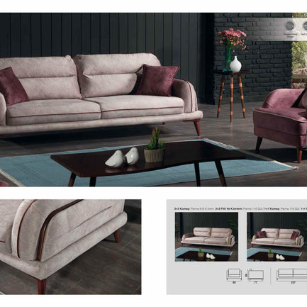 Perla Sofa Set – Image 2