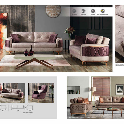 Platin Sofa Set – Image 2