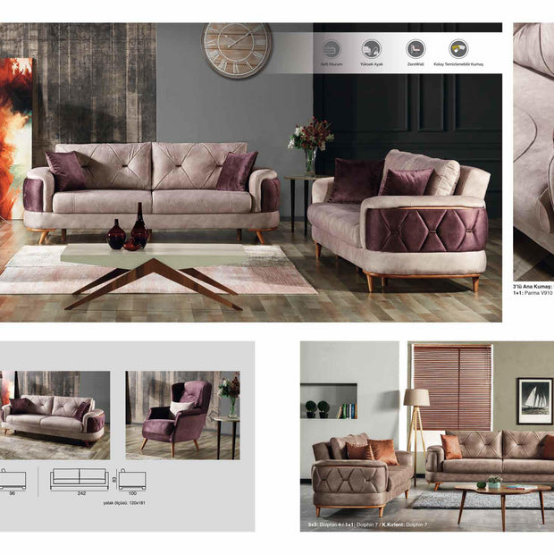 Platin Sofa Set – Image 2
