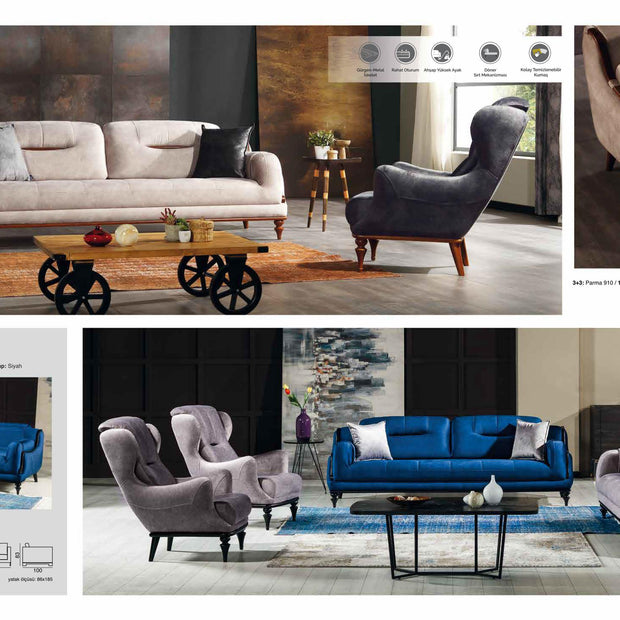 Rio Sofa Set – Image 2
