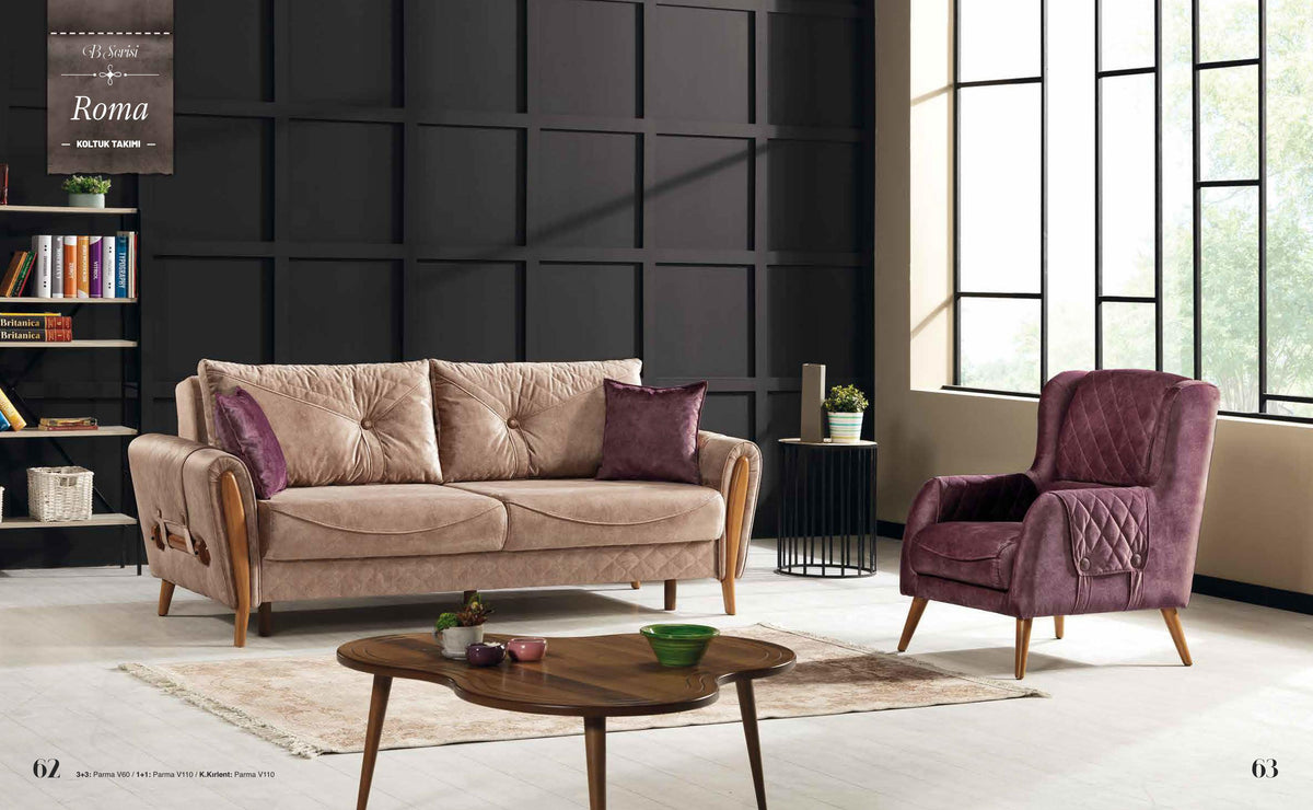 Roma Sofa Set – Image 1