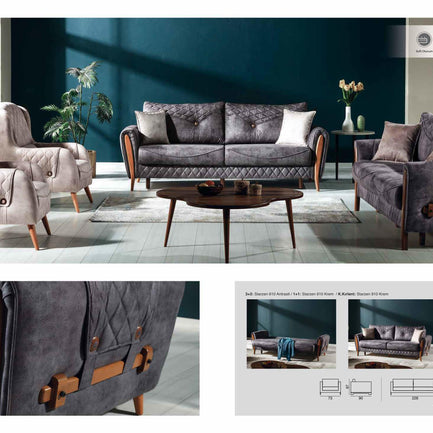Roma Sofa Set – Image 2