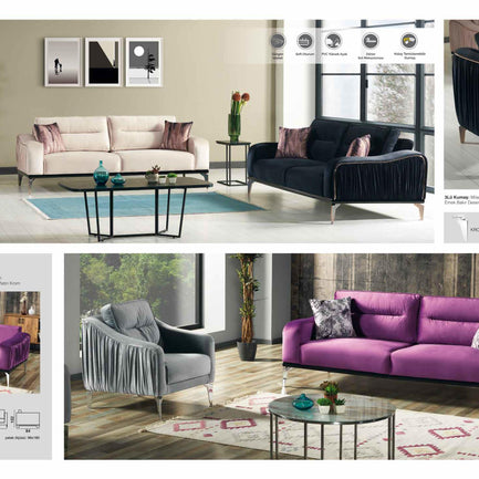 Valencia Sofa Set – Image 3