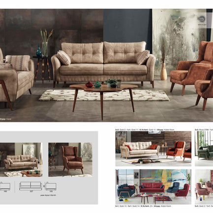 Viyana Sofa Set – Image 1