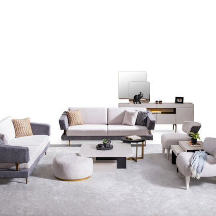 Madrid Living Room Set - sofa view 3