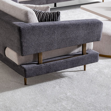 Madrid Living Room Set - sofa view 5
