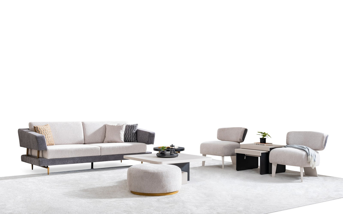 Madrid Living Room Set - sofa view 6