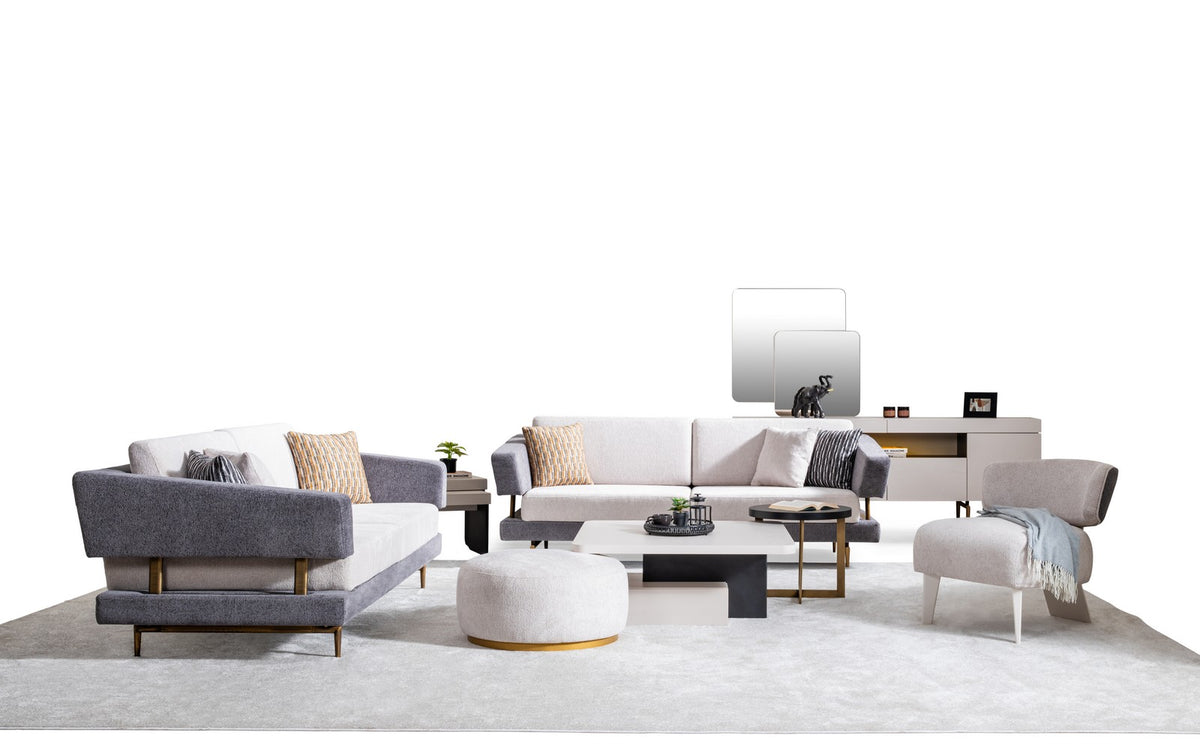Madrid Living Room Set - sofa view 7